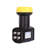 Quad Output Digital Ready 4K HDTV 10.75GHz Circular Polarity Ku LNB 1