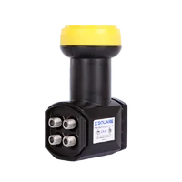 Quad Output Digital Ready 4K HDTV 10.75GHz Circular Polarity Ku LNB 1