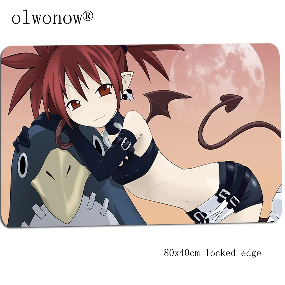 Disgaea, коврик для мыши с изображением 800x400x3 мм Красочный игровой коврик для мыши коврик крутая новая игра компьютерный стол. коврики для игровой клавиатуры