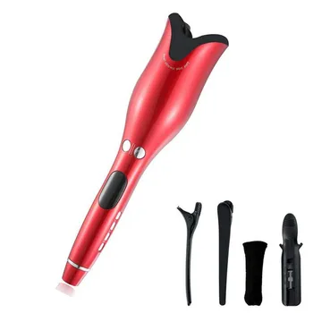 

Rose shaped spiral curler full automatic multi-functional LCD lazy curler