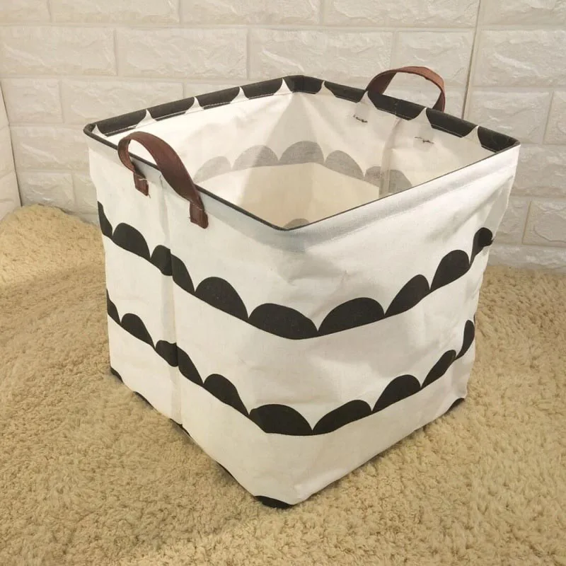 Складной 1 шт. корзина для белья для хранения одежды сумка для книг коробка для хранения корзина для собак игрушки Органайзер куб для хранения - Цвет: 13