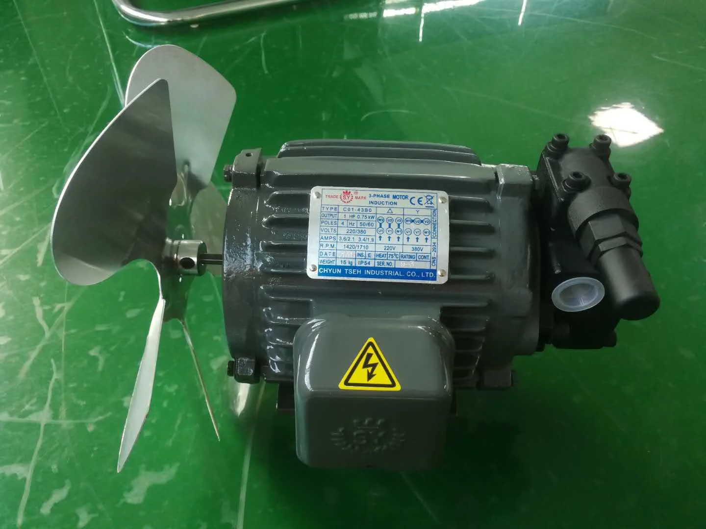 ^Cheap 1/2HP +TOP315HB-VB+300# oil cooler, special cooling pump, spindle oil pump