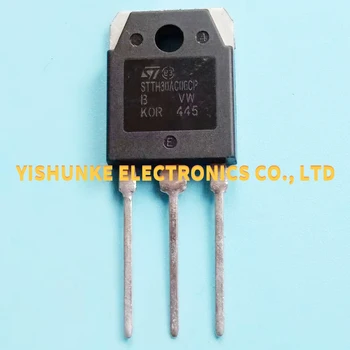 

5PCS STTH30AC06CP STTH30AC06 TO-247 30A 600V