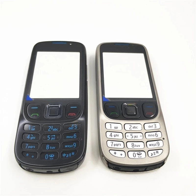 10 шт./лот новый полный Чехол для корпуса телефона + английская клавиатура Nokia 6303c