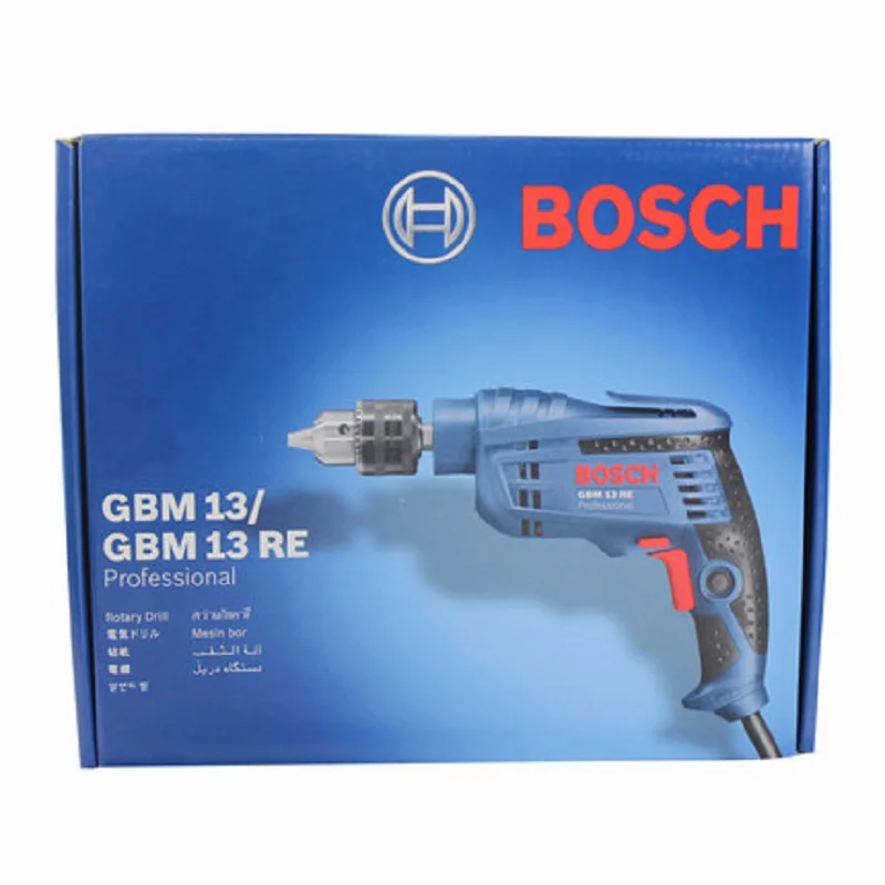 BOSCH GBM 13 RE электрическая дрель отвертка пистолет 600 Вт плагин вперед и назад