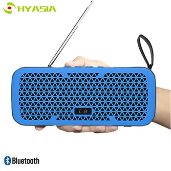 

Speaker Mini Wireless Loudspeaker Support TF USB AUX Subwoofer Speakers Stereo Audio Music Player FM Sound Music With Antenna