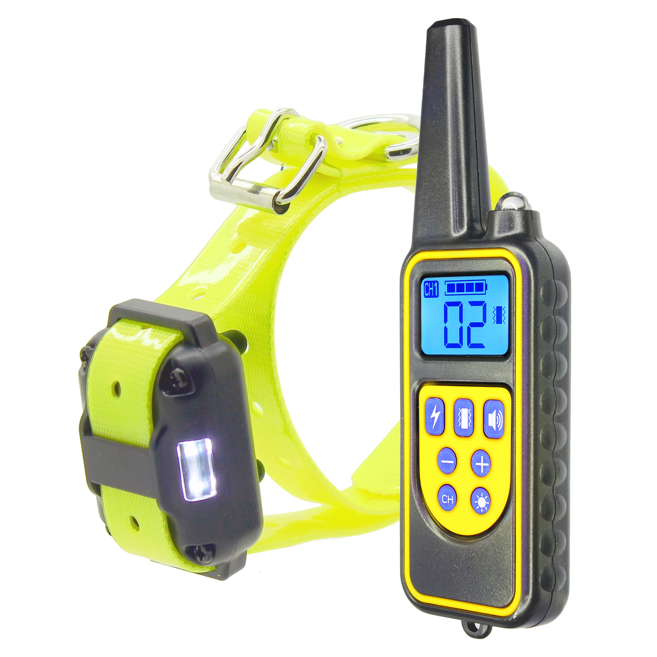 Remote Control Electric Dog Training Collar Pet Waterproof Rechargeable