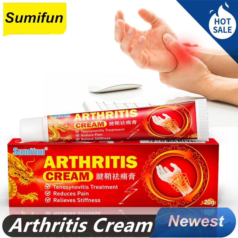 Arthritis Cream Plaster Soothing Wrist Thumb Finger Pain Patch Relief