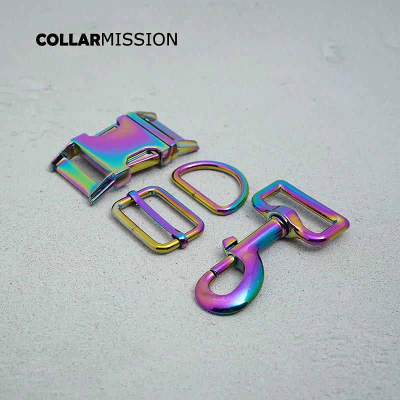 (metal buckle+adjust buckle+D ring+metal dog clasp/set) retailing 30mm for high quality DIY Collar leash set harness parts | Дом и сад