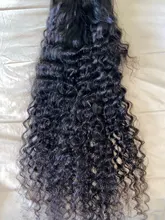Miss-pelucas de cabello humano brasileño para mujeres negras, sin pegamento, ondas profundas rizadas, 13x4, con encaje Frontal, Frontal suizo, mojado y ondulado
