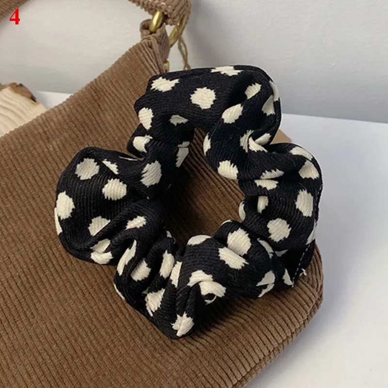 big hair clips 2021 Korea Velvet Scrunchie Elastic Hair Bands Solid Color Fashion Headband Ponytail Holder Hair Ties Hair Accessoires Free Ship pink hair clips Hair Accessories