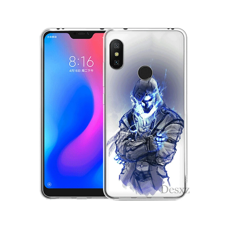 Чехол для мобильного телефона Redmi 3S 3 4 6 4A 4X 5A 7 7A K20 GO Pro Plus жесткий чехол Ghost Assassin Shell - Цвет: H11