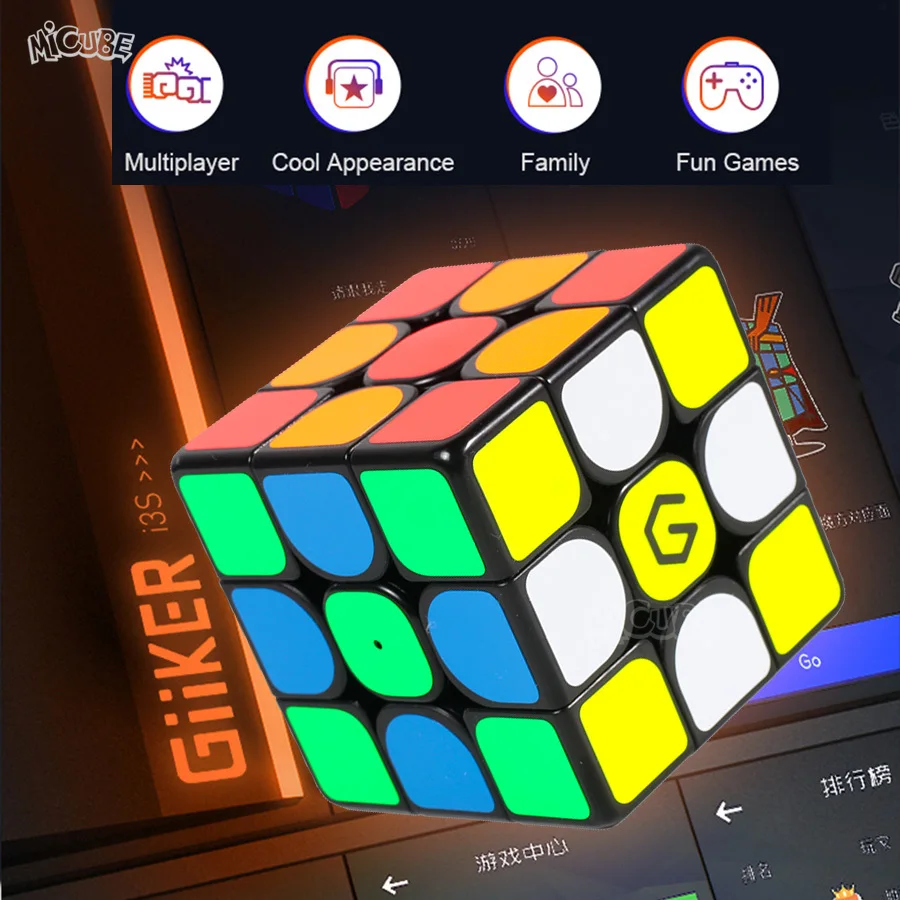 Нео Магнитный куб Магическая скорость 3x3x3 2x2x2 Giiker i3s AI Интеллектуальный супер Куб Магнит Bluetooth приложение игрушка для детей