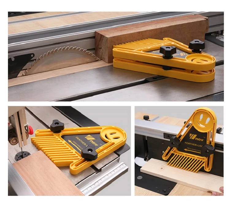DIY Дерево многоцелевой двойной Featherboards перо Loc доска для фрезерного станка настольные пилы инструменты торцовочный Калибр слот 19,3*9,5 мм