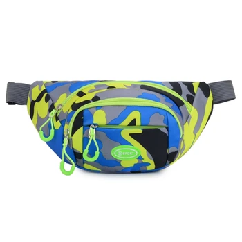 

Colorful Printed Sports Fanny Pack Women Men Waist Pouch Sports Hiking Belt Bag 23GE
