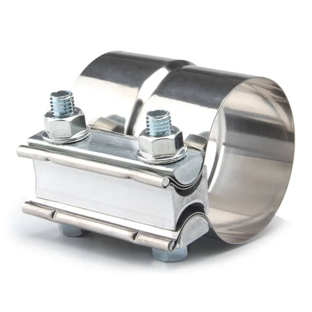 Abrazadera De Escape De 63 Mm Acero Inoxidable Para Tubería