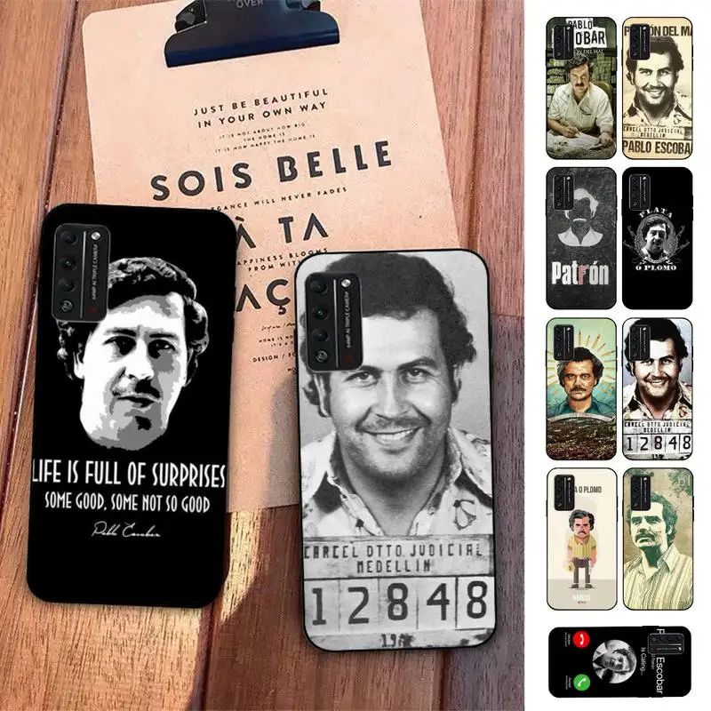 TOPLBPCS Pablo Escobar Lovely Phone Case for Huawei Honor 10 i 8X C 5A 20 9 30 lite pro Voew V30 | Мобильные телефоны и