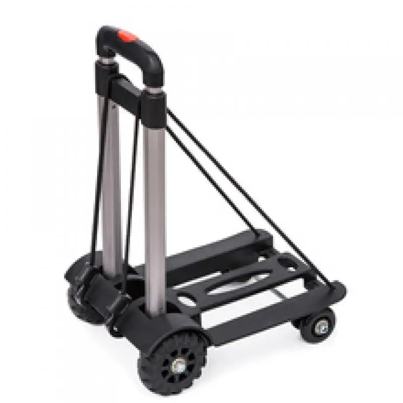Folding Portable Pull Rod Trolley Trolley Load Truck Home Shopping Vegetable Car Outdoor Luggage Car Trailer