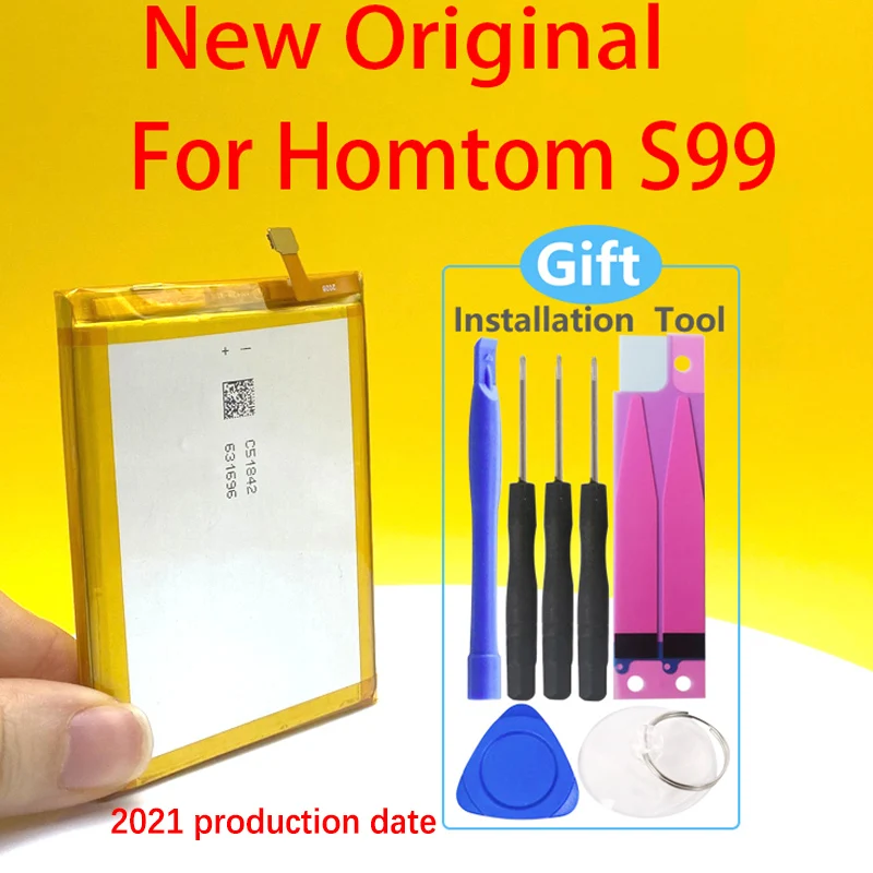100% Оригинальный аккумулятор S99 6200 мА · ч для Homtom мобильный телефон в наличии