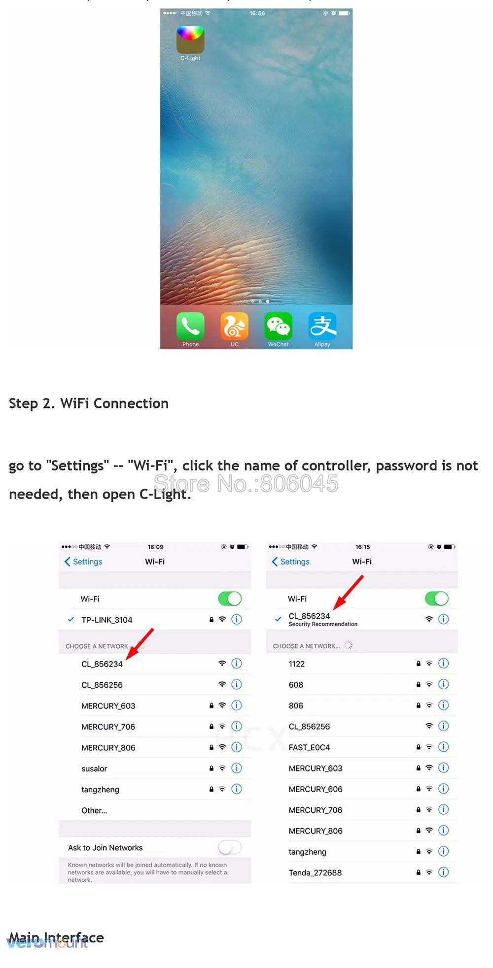 H802 WiFi RGBW светодиодный контроллер iOs Android APP WiFi светодиодный контроллер DC5V-24V вход 6A* 4CH выход для 5 в 12 В 24 В RGBW Светодиодная лента
