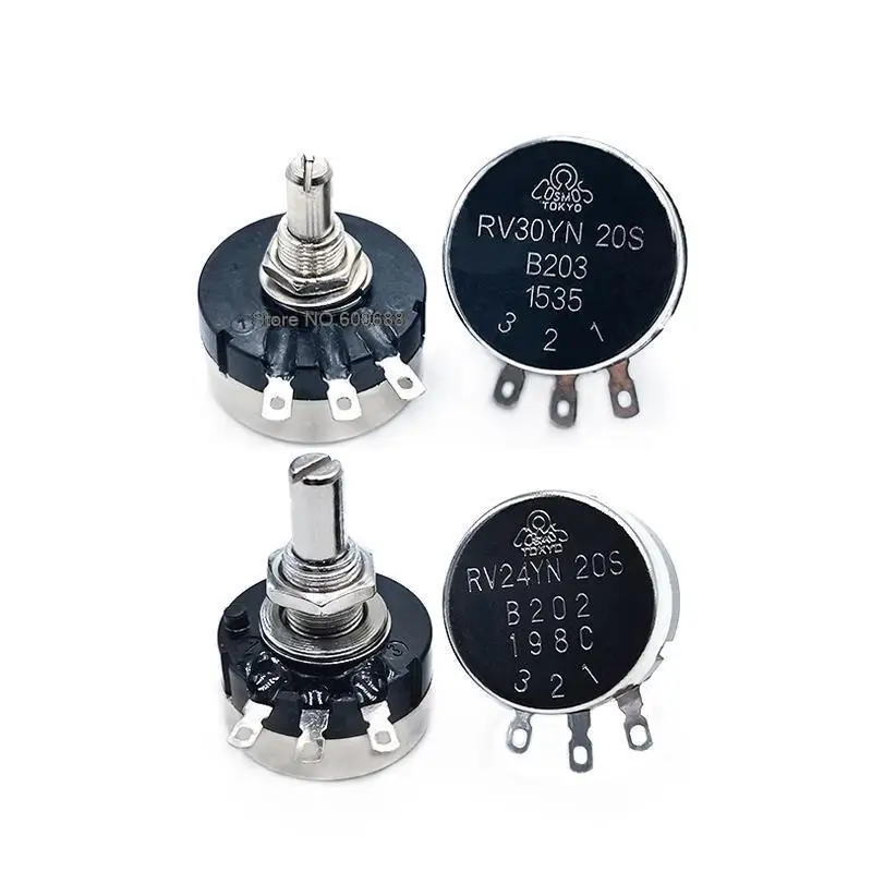 Potentiometer 20S B104 100K RV30YN ndustrial Panel Controls Rotary RV24YN | Обустройство дома