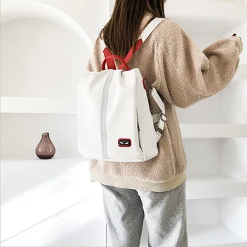 

2020 Shoulder Bag Women Casual Women's Backpack Minimalist Fashion Soft Leather Lightweight Anti-Theft Women's Bag
