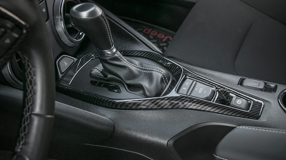 Sansour ABS автомобиля шестерни сдвижная панель украшения крышки наклейки для Chevrolet Camaro Up Автомобильный интерьер автомобильные аксессуары стиль
