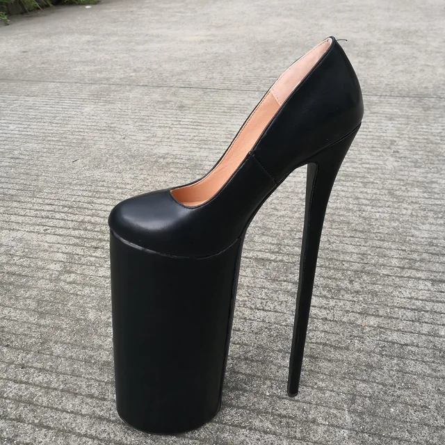 Originele Bedoeling Super Hoge 20 Cm Platform 30 Cm Dunne Hoge Hakken  Pompen Vrouw Sexy Party Club Schoenen Vrouwelijke Kleur kan Custom -  AliExpress Schoenen
