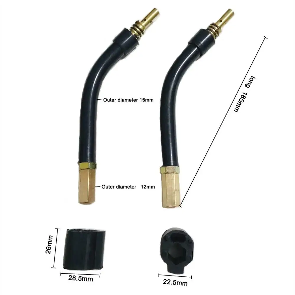 

2 pieces swan neck set for Binzel 15AK CO2 MIG welding torch