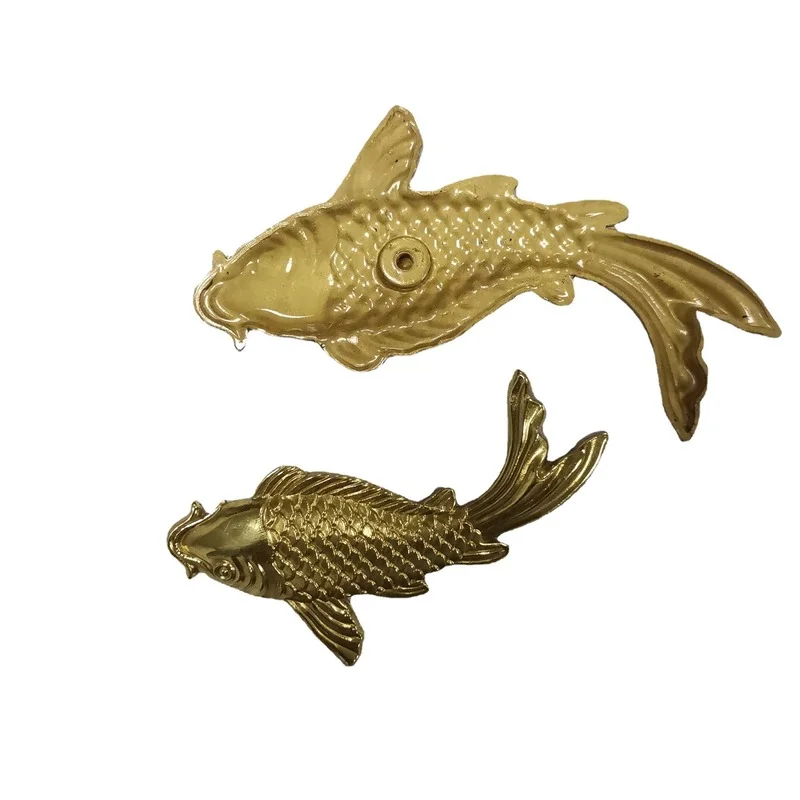 latao single sided peixe ceramica moveis parede 03