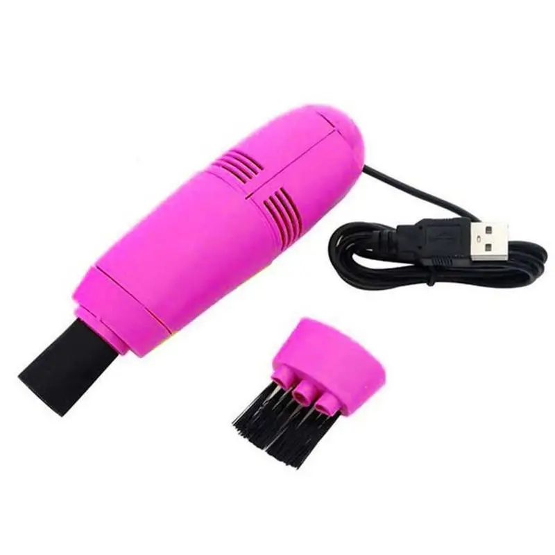 Мини-щетка, клавиатура, Usb пылесос, зарядка, беспроводной, сильная Чистка, компьютерная клавиатура, ручной, мини-пылесос - Color: E