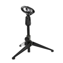Держатель микрофона микрофонная стойка настольная подставка микрофонный микрофон Настольный легкий компактный штатив дизайн подставка держатель с зажимом