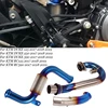 Front Mid-Pipe Link Pipe Slop-on For KTM DUKE 125 390 250 duke RC125 RC390 2017 2018 2019 Full Motorcycle Exhaust Muffler System