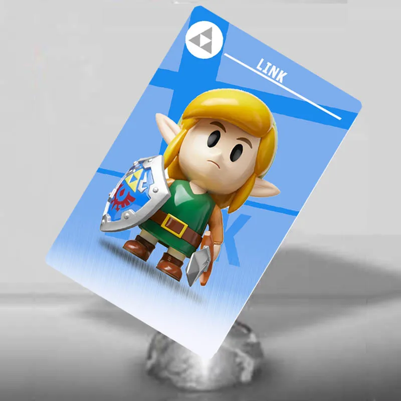Пробуждающая amiibo карта Link Super Smash Bro. Легенда о Зельде - Цвет: Super Smash Design