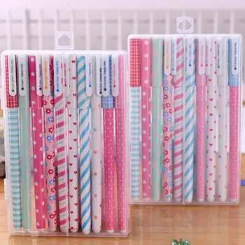 

Drawing &Amp; Painting 10pcs/Lot Colorful Gel Pens 0.38mm Stationery School Supplies Hobbies Multicolour Novelty Cute Jewelry