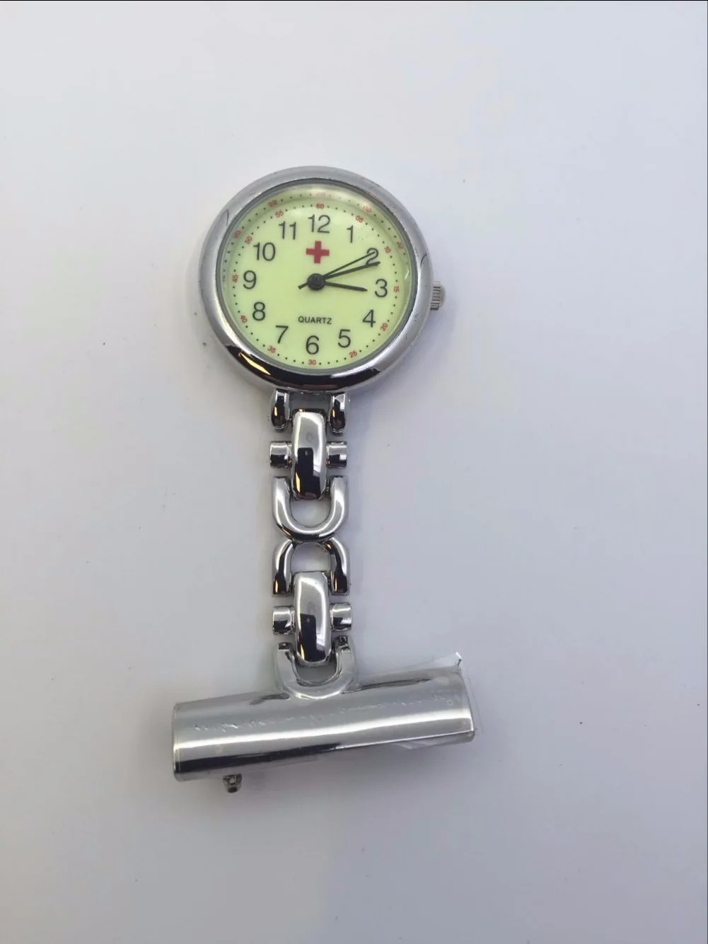 

Parallelogram Brooch NURSE'S Watch Bracelets Rhombus Brooch with Numbers Pocket Watch