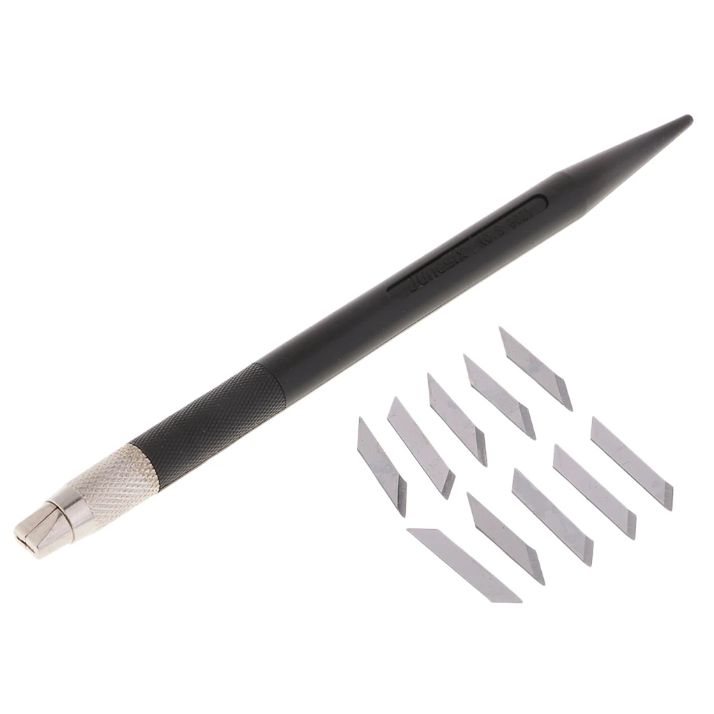 Diy Craft Tool Engraving Pen For Wood/Candle/Rubber Stamp /Clay Paper Cutter With 2 Styles Blade 30 /40 Angle Degree