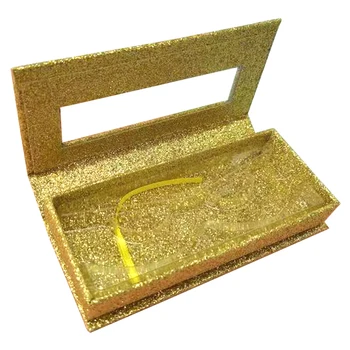 

10pcs Makeup Organizer 3d Mink Lashes Storage Square Portable Magnetic Case False Eyelash Box Dustproof Home Travel Faux Cils