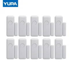 YUPA 433mhz  Wireless Window Door Magnet Alarm Sensor Door Detector For Smart Home Security System