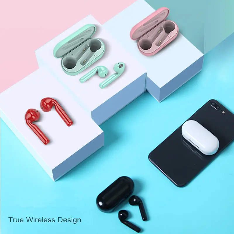 TWS беспроводные наушники Bluetooth 5 0 Smart Touch control HiFi Звук для Xiaomi Redmi Airdots iPhone|Наушники и