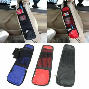 

Hot Car Seat Chair Side Pockets Pouch Car Hanging Storage Bag Organizer for Phone Drink Car Accessories J99