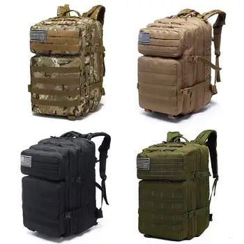 

Mountaineering Backpack Backpack Hunting Tactical Military Accessorie 40L 800D Waterproof Encrypted Oxford Cloth