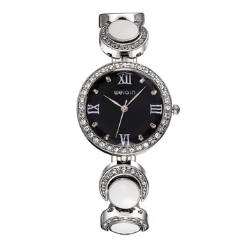 

2020New Brand Fashion Luxury Crystal Rhinestone Ladies Watch with Waterproof Multi-function Quartz Ladies Watch RelogioFeminino