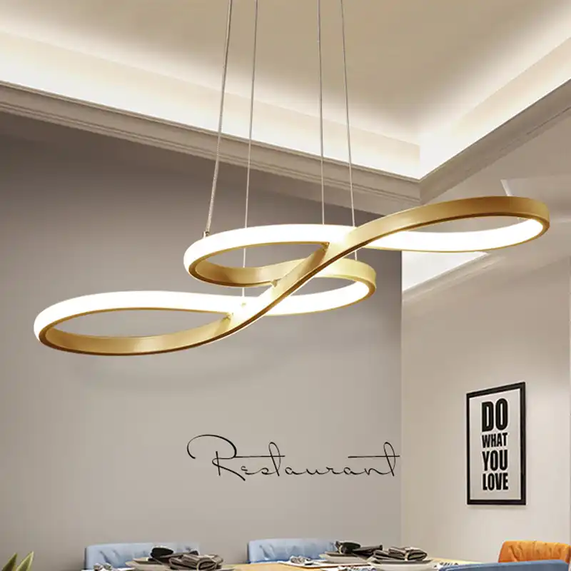 Luces colgantes LED nórdico para Decoración de cocina, lámpara colgante
