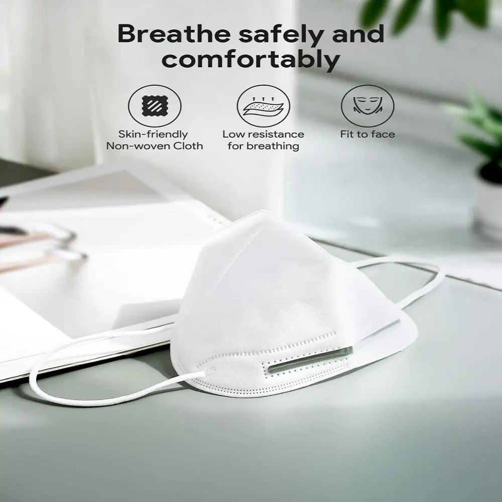 

5/10/20pcs PM2.5 N95 Masks Reusable 6 Layers Activated Carbon Anti Infection Anti Bacteria Safety Protective Face Masks Mouth