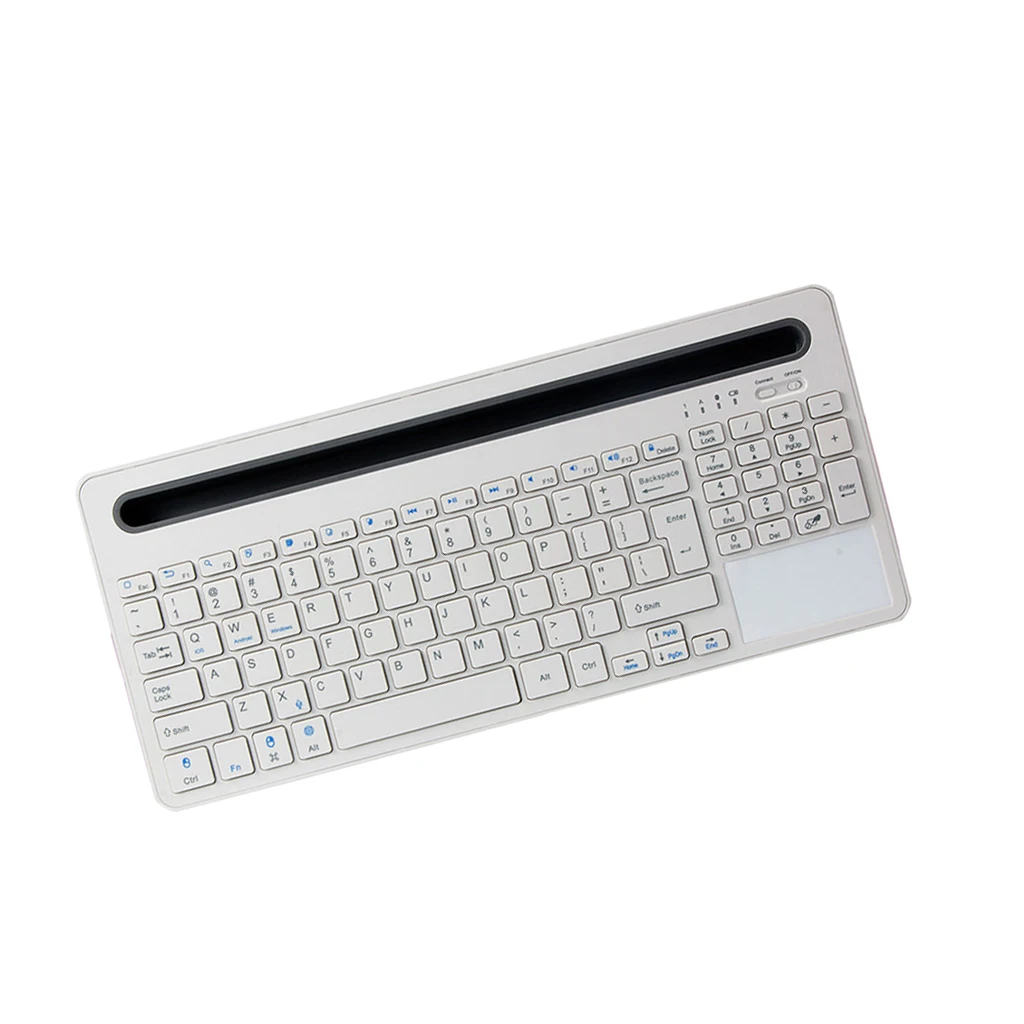 Travel Business Portable Wireless Bluetooth Keyboard with Touchpad for Apple iPhone Samsung Xiaomi Phone Laptop Tablet Keyboard