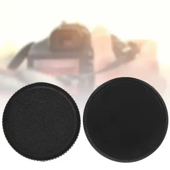 

camera cover 3PCS Black Plastic Portable Lens Rear Cover Body Front Cap Kit Fit for Leica L42 M42mm Camera DSLR len