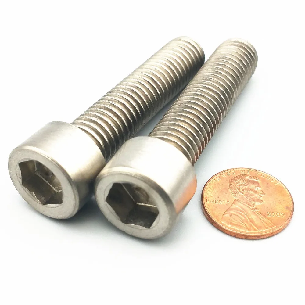 Titanium bolts M12x50mm Hexagon head DIN912   (9)