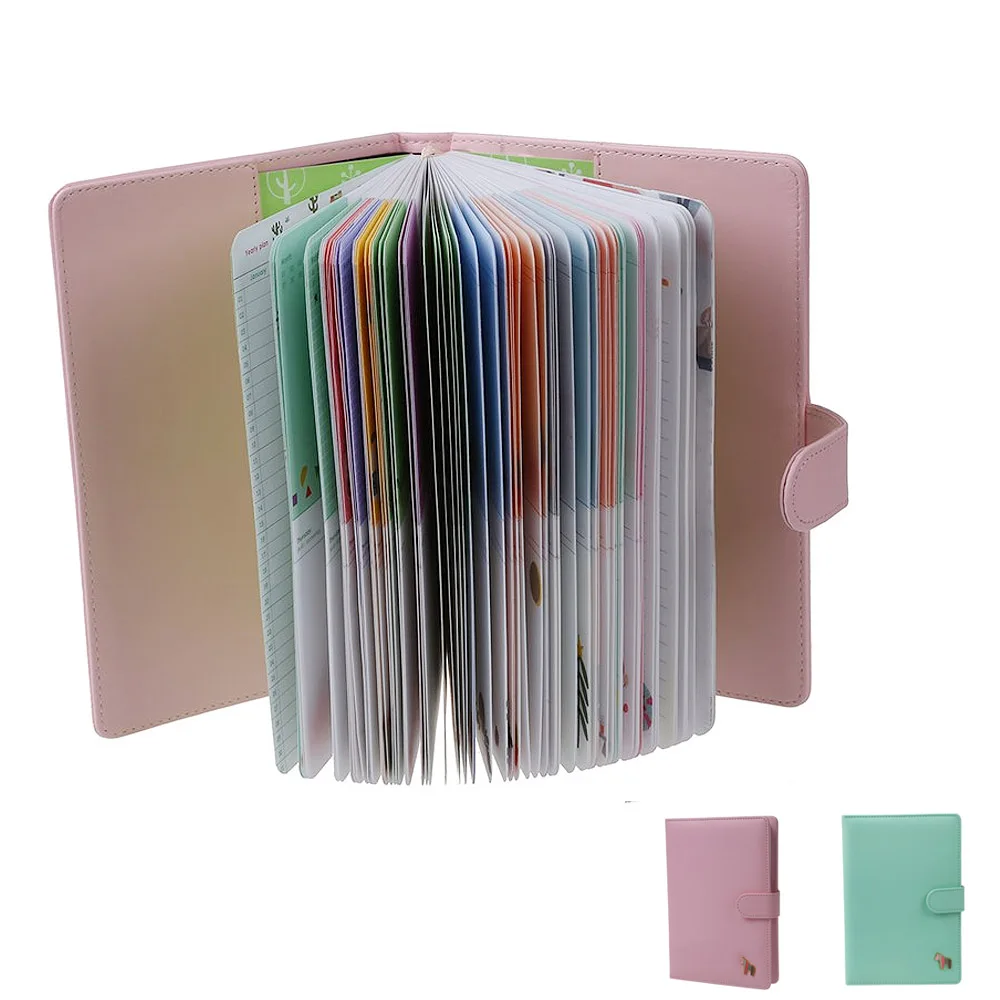 

Weekly Planner Sweet Notebook Creative Student Schedule Diary Book Color Pages School Supplies No Year Limit
