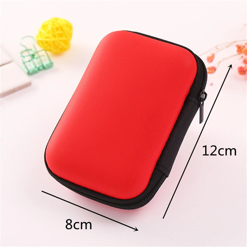 1 шт. коробка для хранения переносной Органайзер на молнии наушников линий